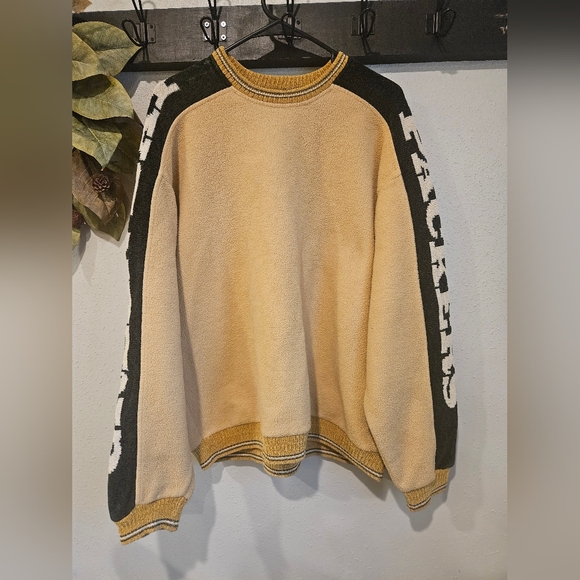 VINTAGE "Tundra Canada Sweater" size Large "Greenbay Packers" - Picture 1 of 11